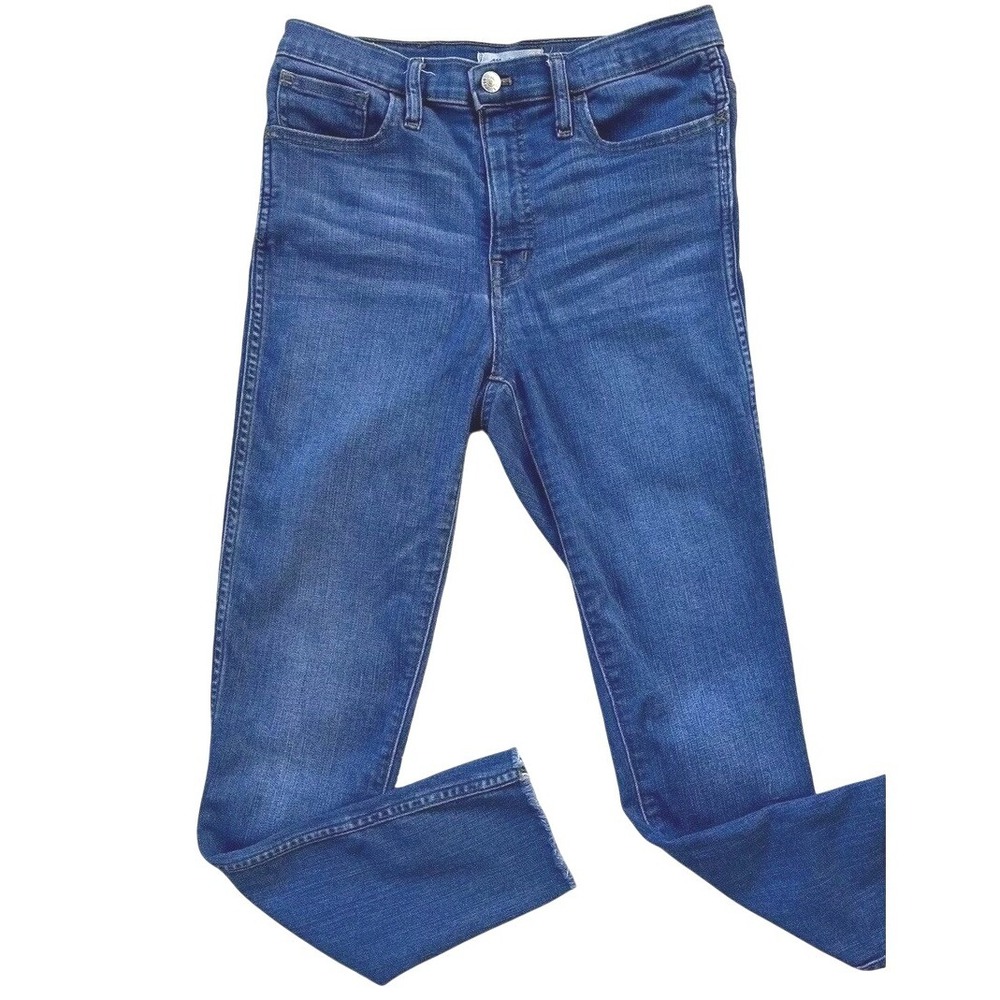 Madewell High Rise Skinny‎ Jeans Dark Wash Denim Everyday Casual Size 28
